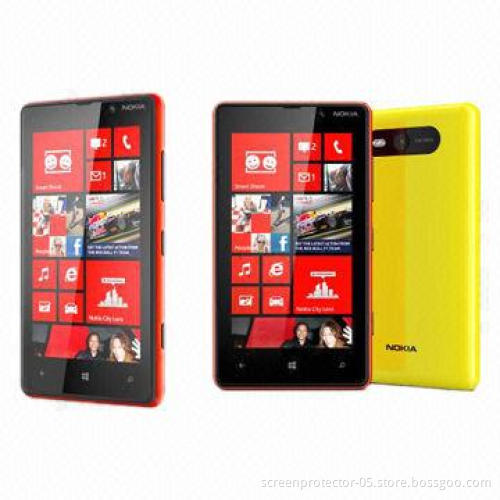 Clear Screen Protector, Suitable for Nokia Lumia 820, Easy to Install